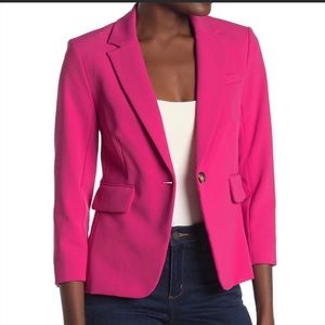 Veronica beard schoolboy Dickey 3/4 sleeve jacket size 0 $650